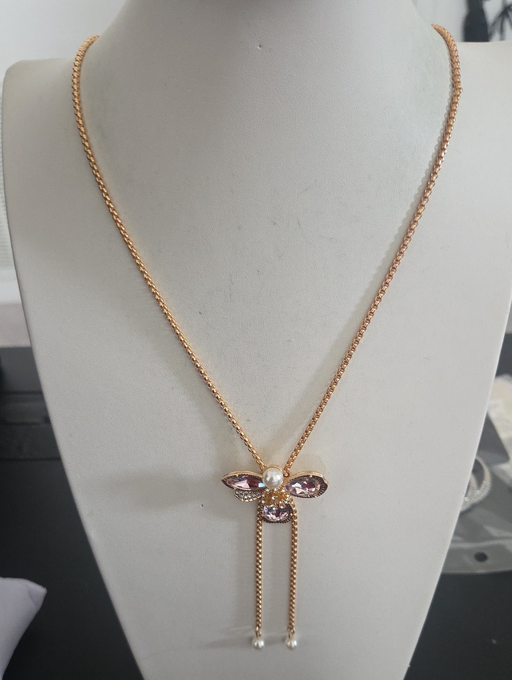 Paparazzi Floral Values Pink Necklace NWT